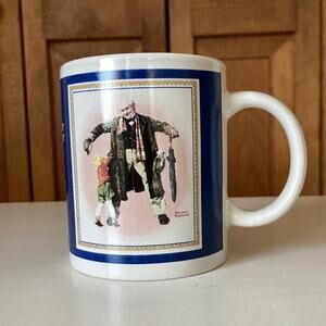 Vintage Norman Rockwell “The Gift” Collectible Mug